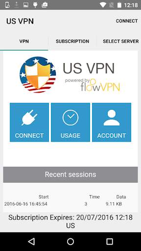 US VPN with free trial screenshot 1