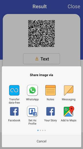 QR Barcode Scanner Android App screenshot 7