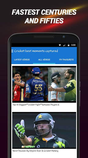 Cricket Best Moments Captured screenshot 2