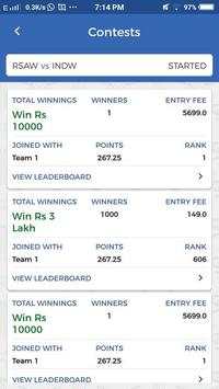 My Dream11 screenshot 3