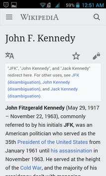 Wikipedia Search скриншот 2