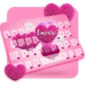 Hairy Love Heart Keyboard 10001