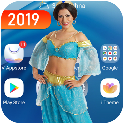 Belly Dance on Screen Virtual Joke icon