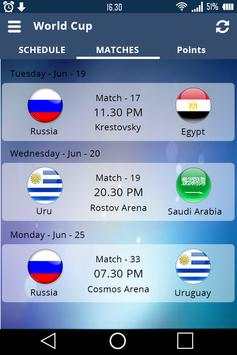 FIFA Live Score 2018 screenshot 3