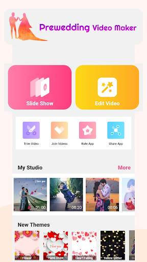 Prewedding Video Maker, Editor screenshot 1