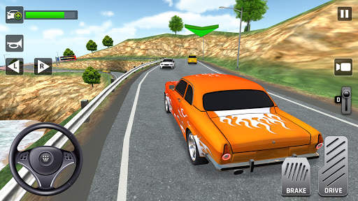 Permainan Mobil Taxi Kota 3d Simulator 2021 screenshot 8