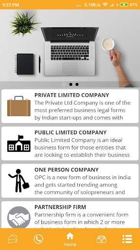 E-Startup - Business Registration & Consult CA App screenshot 3