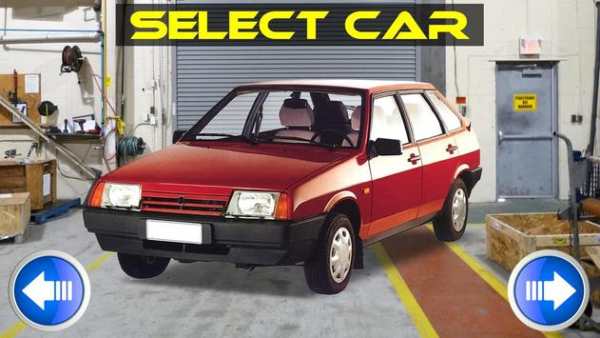Winter Race in Car Lada Taz screenshot 2