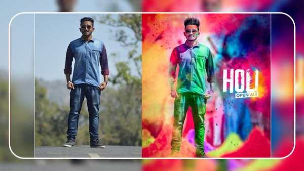 Holi Photo Editor screenshot 2