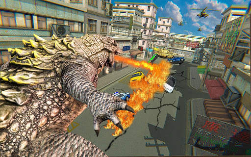 Monster Dinosaur  Rampage : City Attack screenshot 2