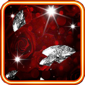 Rose Diamond live wallpaper icon