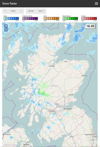 Netweather Snow Radar screenshot 6