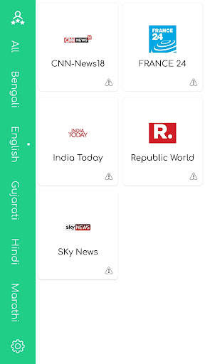 Kooky TV Live TV News : All Language Live TV News screenshot 5