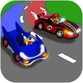 Super Sonic Car Racing Game logo