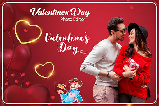 Romantic Love Photo Editor 2021 : Valentine Frame screenshot 1