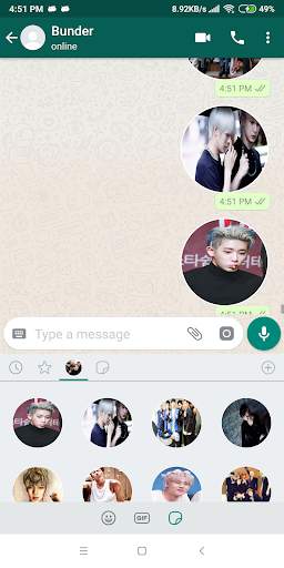 Monsta X Sticker for WhatsApp - WAStickerApps KPOP screenshot 6