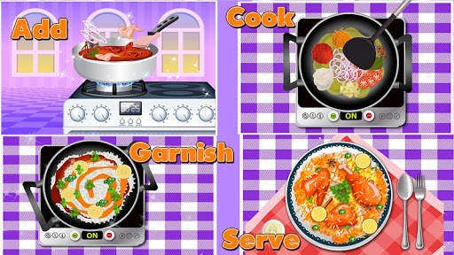 Chicken Biryani-Street Food Cooking Games screenshot 5