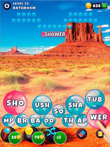 Word Serenity Bubbles 2021 screenshot 13