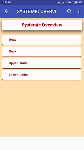 Clinical History & Examination screenshot 4