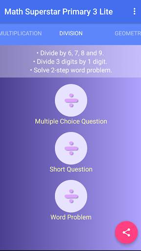 Math Superstar Primary 3 Lite screenshot 1