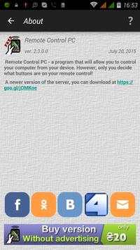 Remote control PC free screenshot 1