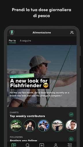FishFriender - diario di pesca screenshot 1