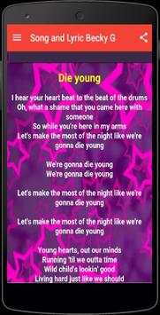 Song & Lyric Becky G screenshot 4