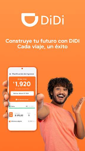 DiDi Conductor: Auto o moto screenshot 1