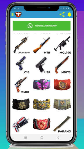 Stickers de Free Fire   Chat screenshot 5