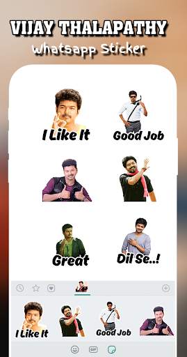 Vijay Thalapathy HD Wallpaper - WAsticker Whatsapp screenshot 6