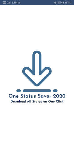 One Status Saver 2020 screenshot 1