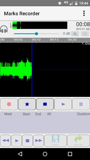 Marks Recorder Lite screenshot 2