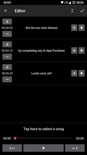 LRC Editor screenshot 7