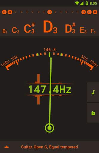 Tuner - gStrings Free screenshot 3