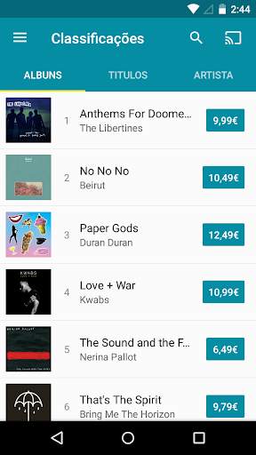 7digital para Android screenshot 3