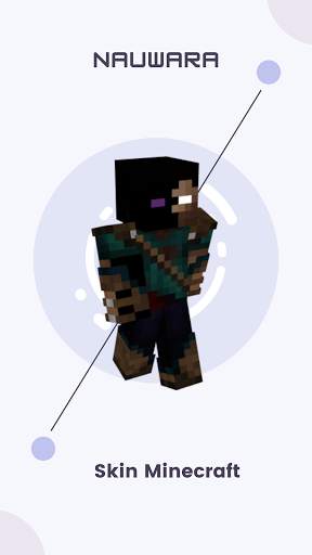 Skin Herobrine for Minecraft PE screenshot 1
