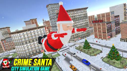 Santa Claus Rope hero Crime City Action Game screenshot 4