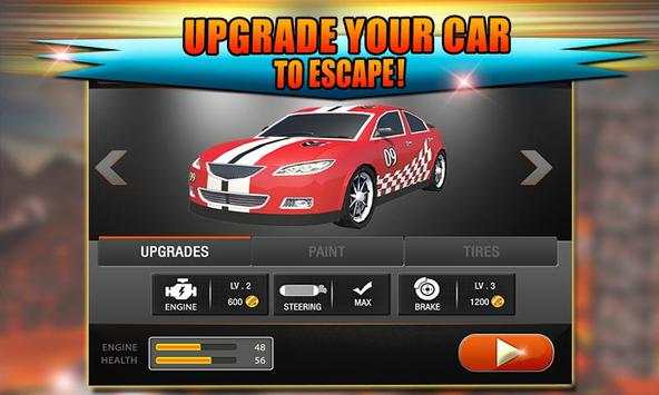 Speed Car Escape 3D screenshot 4