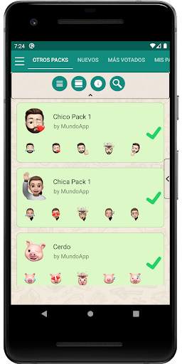 👩 WAStickerapps Emojis 3D Stickers for WhatsApp screenshot 3