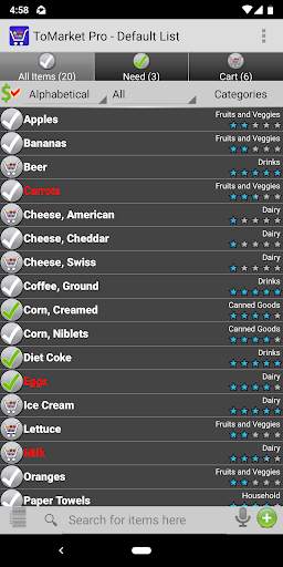 ToMarket Grocery Shopping Pro screenshot 2