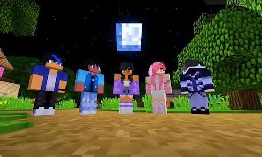 aphmau minecraft world skins screenshot 2