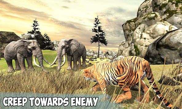 Angry Tiger Jungle Survival 3D screenshot 4