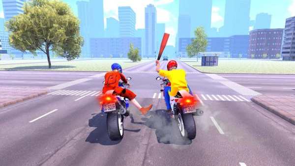Real Bike Attack Racing Highway Stunt Rider 2018 screenshot 7