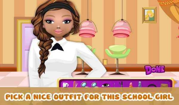 Schoolgirl Make up Games screenshot 9