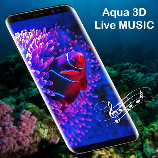 Fish Lock Screen Live Wallpaper 3 تصوير الشاشة