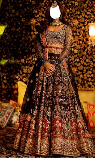 Half saree Photo Suit 6 تصوير الشاشة