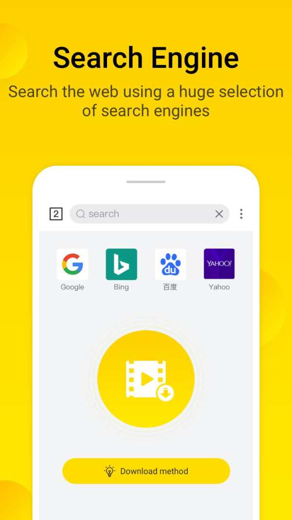 Awesome Downloader -  Safe & Private Browser screenshot 1