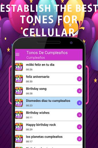 Happy Birthday Ringtones Free screenshot 5