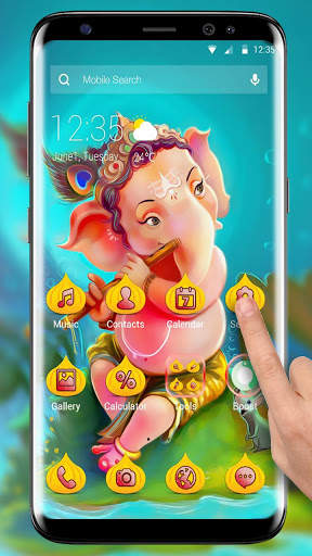 2019 Lord Ganesha APUS Launcher Theme screenshot 5