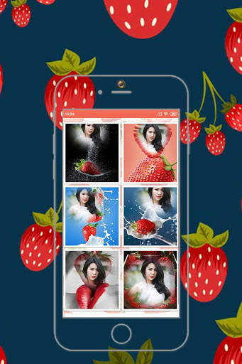 Strawberry Photo Frame screenshot 4